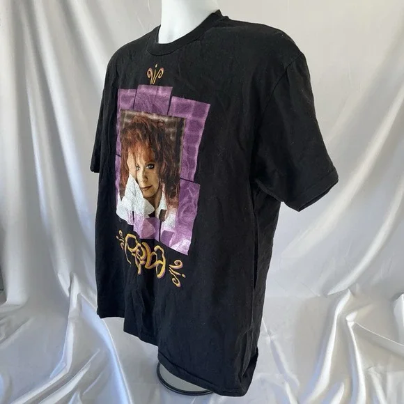 Vintage Reba McEntire 90s Concert Tour T-Shirt Hanes Single Stitch Size XL - Picture 5 of 9